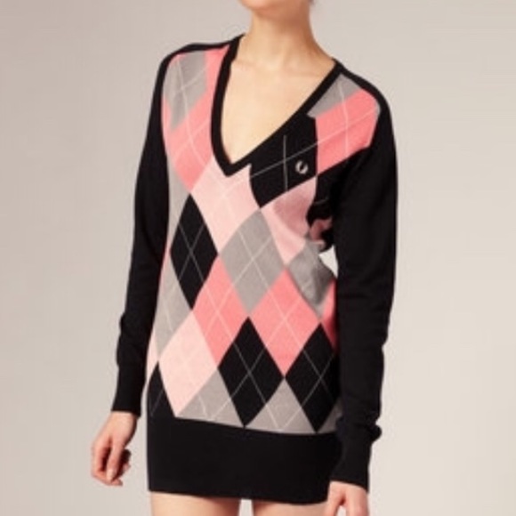 Amy Winehouse Pink Sweater Dress 